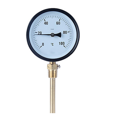 Bottom Mounted Bimetal Thermometer