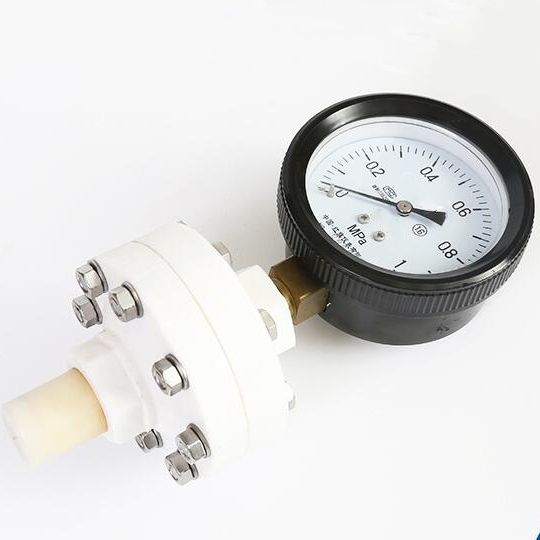 Anti-Corrosive Mounted Diaphragm Seal Pressure Gauge