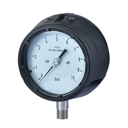 Safety Pattern Case Pressure Gauge