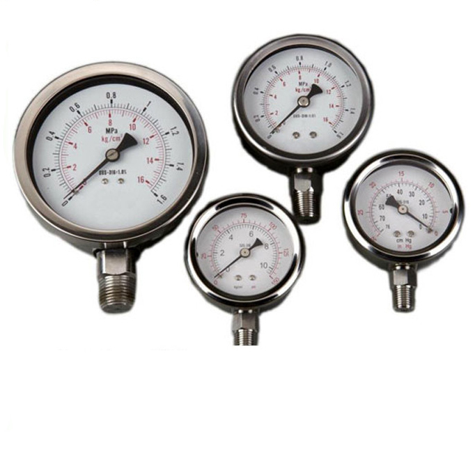Stainless Steel Ammonia or Acetylene Pressure Gauge