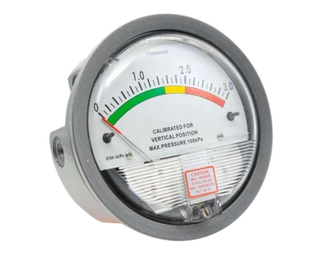 Cast Aluminum Low Differential Pressure Gauge